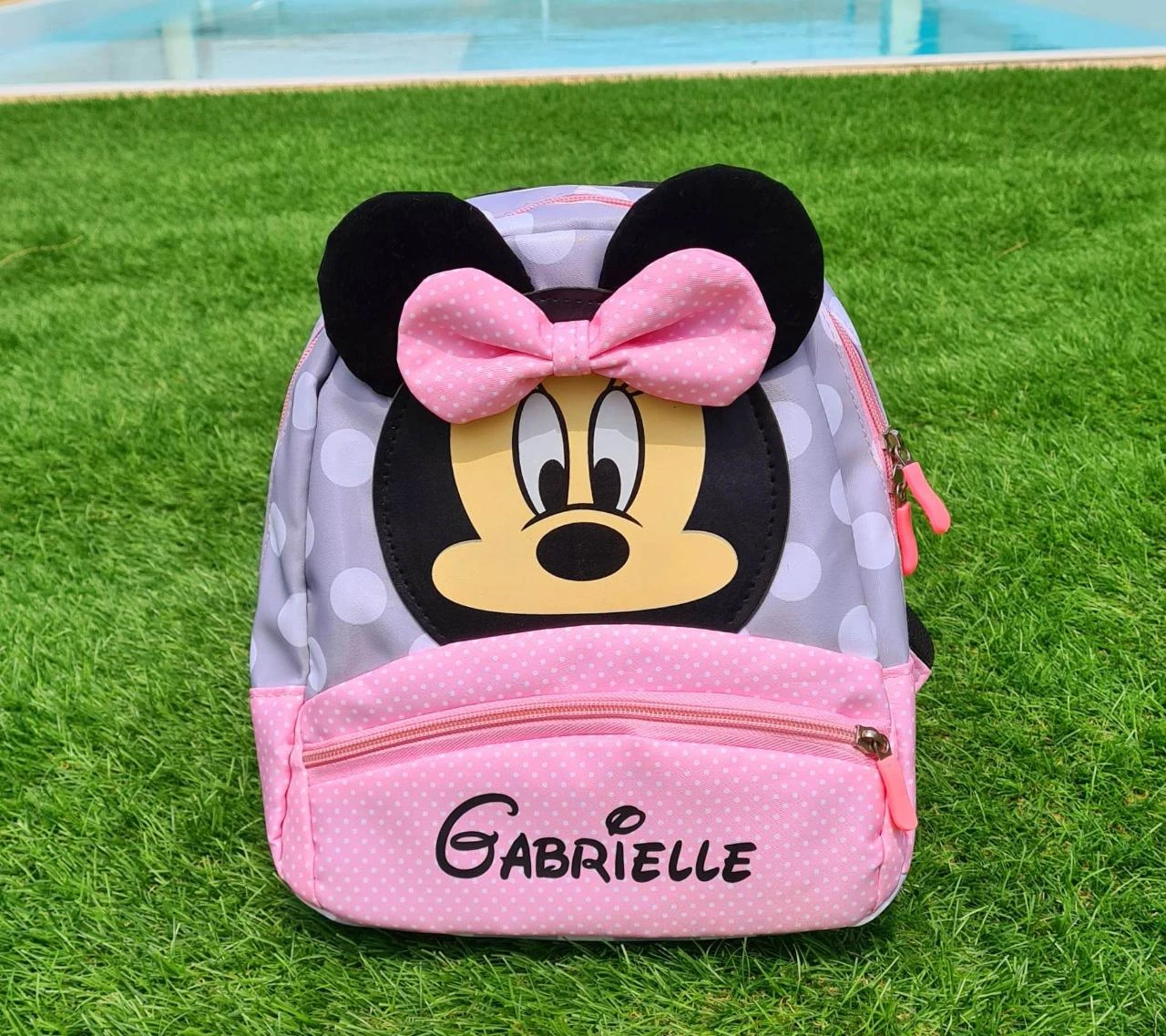 Personalized minnie nursery bag – photo 2